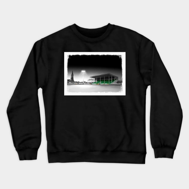 Markets Field - Limerick Treaty United League of Ireland Football Artwork Crewneck Sweatshirt by barrymasterson